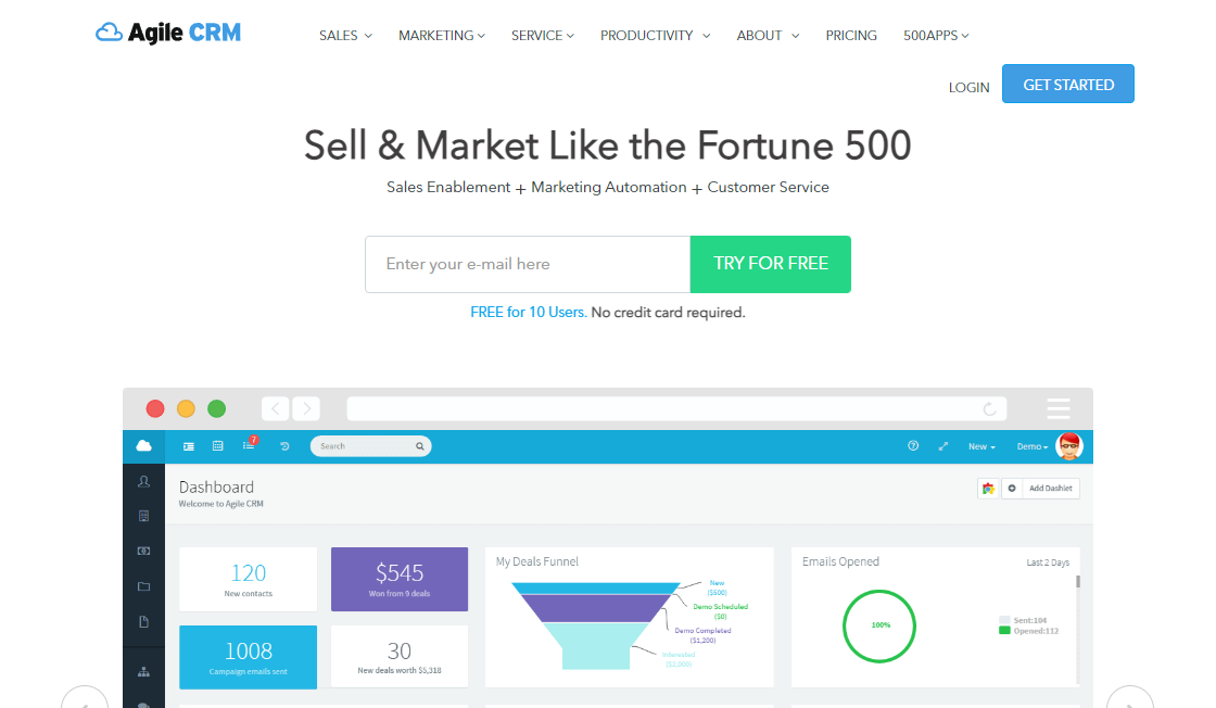 Agile crm inc