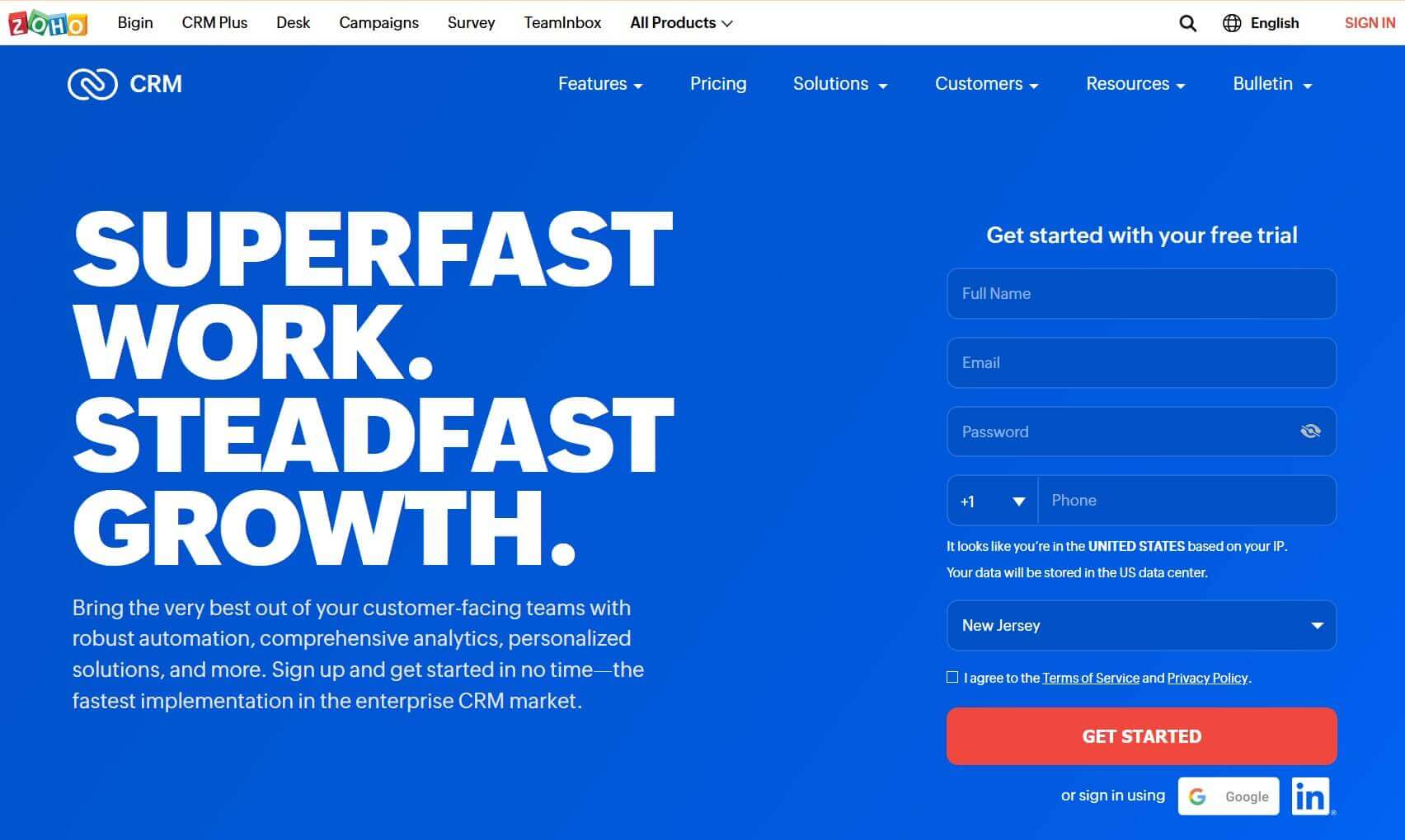 Affordable crm